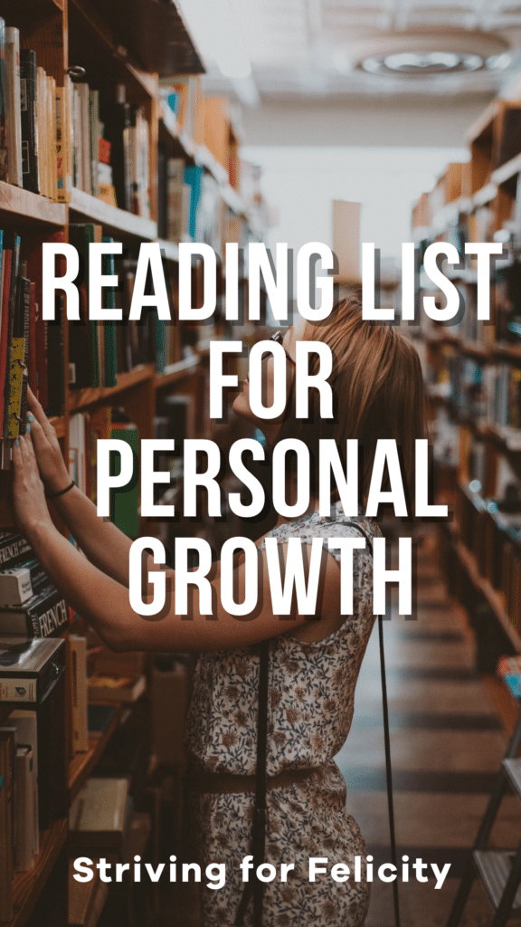 Reading List For Personal Growth