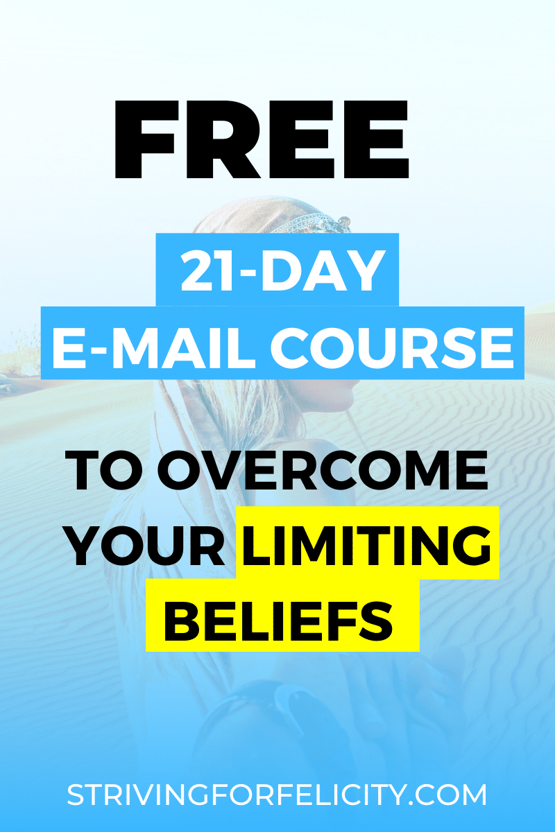 email course limiting beliefs