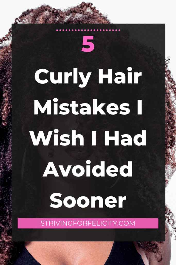 5 naturally curly hair mistakes