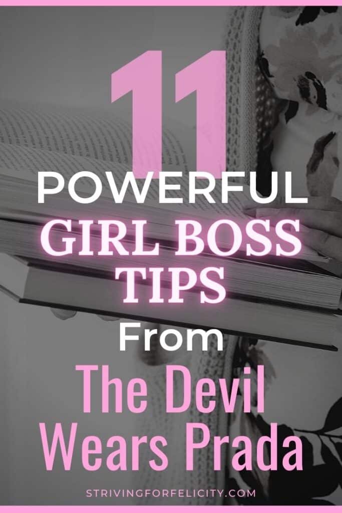 11 powerful girl boss tips from the devil wears prada