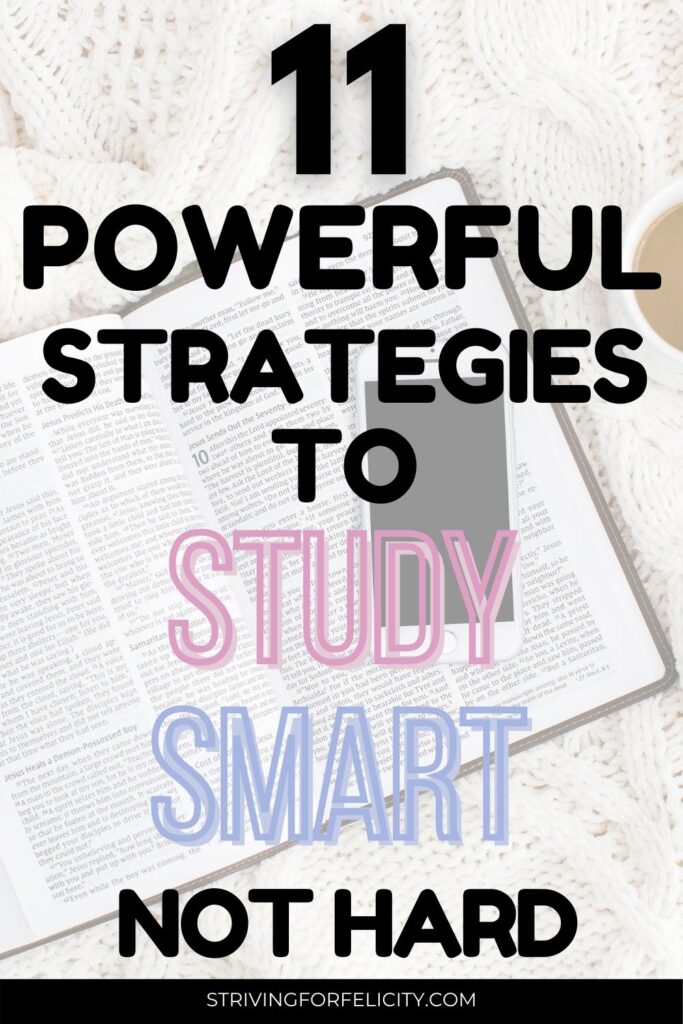 How to study smarter - 11 tips for students