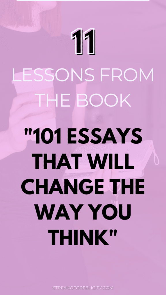 101 essays that will change the way you think kobo