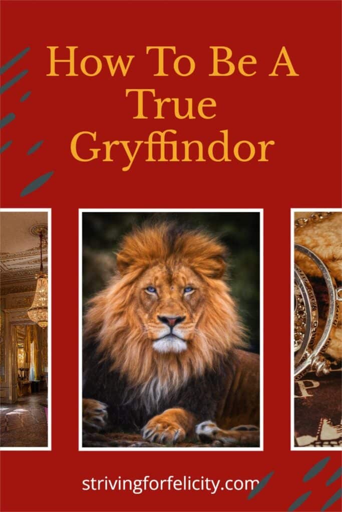 how to be a true gryffindor