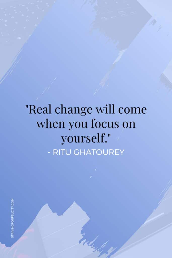 quote about comparison by Ritu Ghatourey