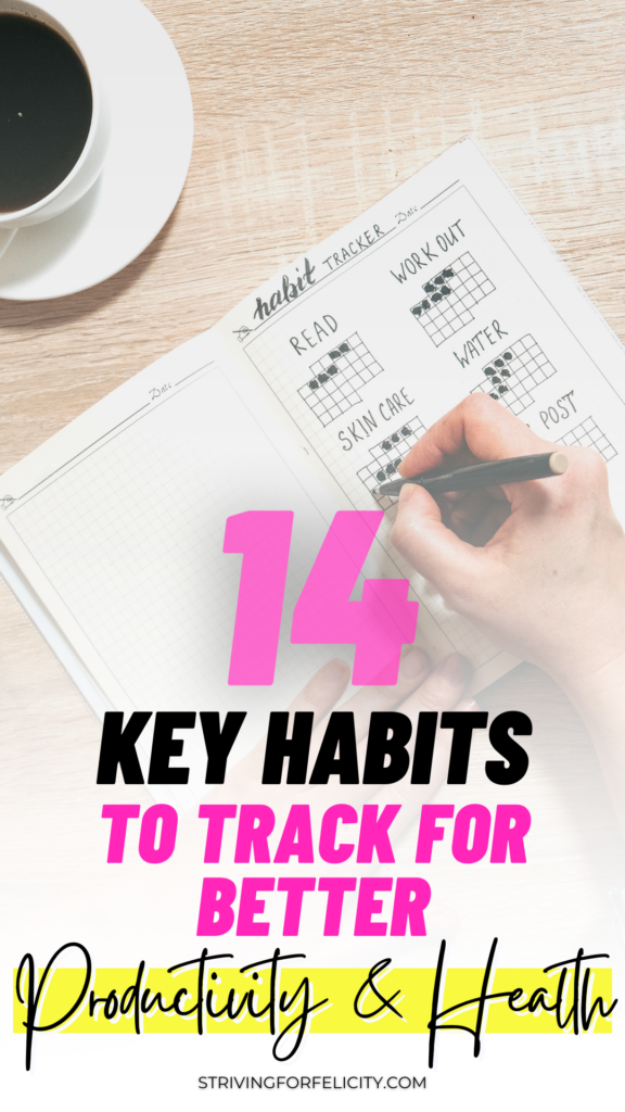 Key Habits to Track for Improved Productivity and Health