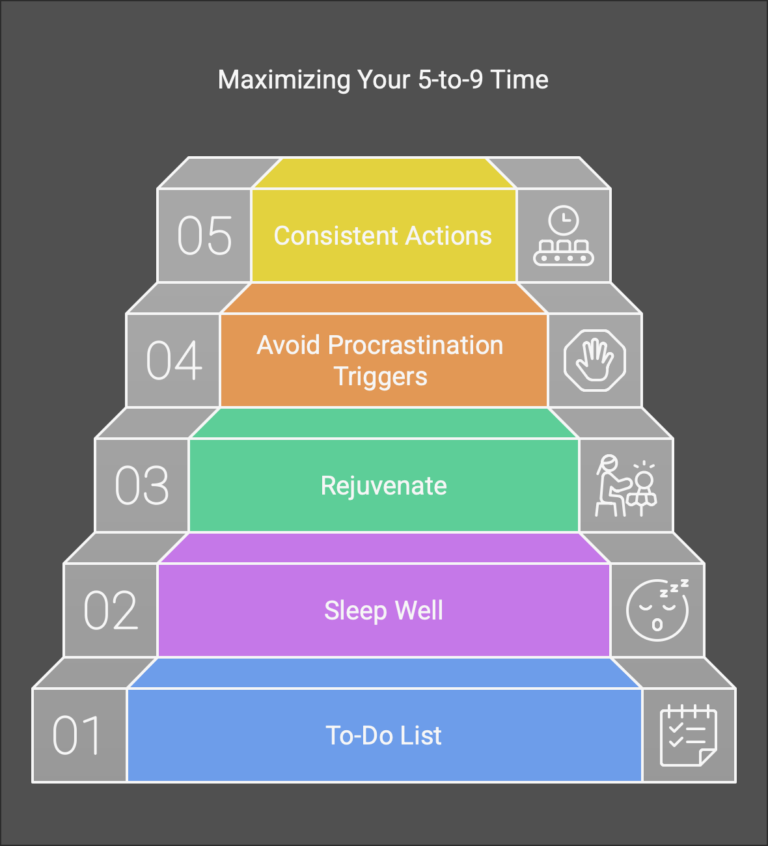 How to make the most of your 5-to-9 next to your 9-to-5